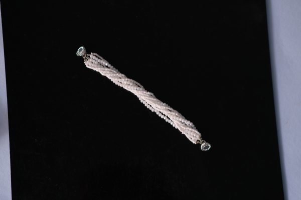 White Lucknow Beads Bracelet